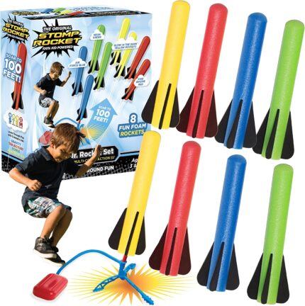 Stomp Rocket Original Jr. Rockets Launcher for Kids
